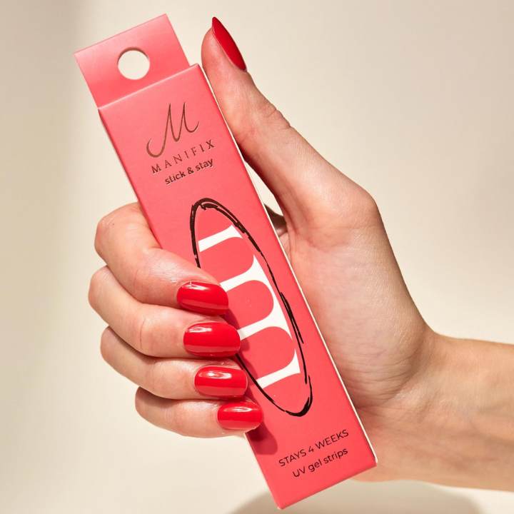 Yes I Am Red UV Nagelfolien Manifix