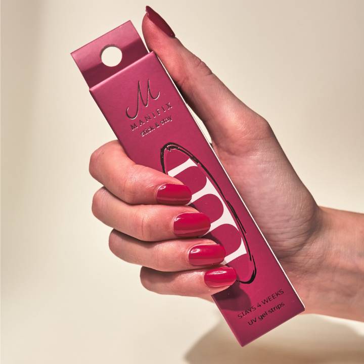 Wild Berry Red UV Nagelfolien Manifix